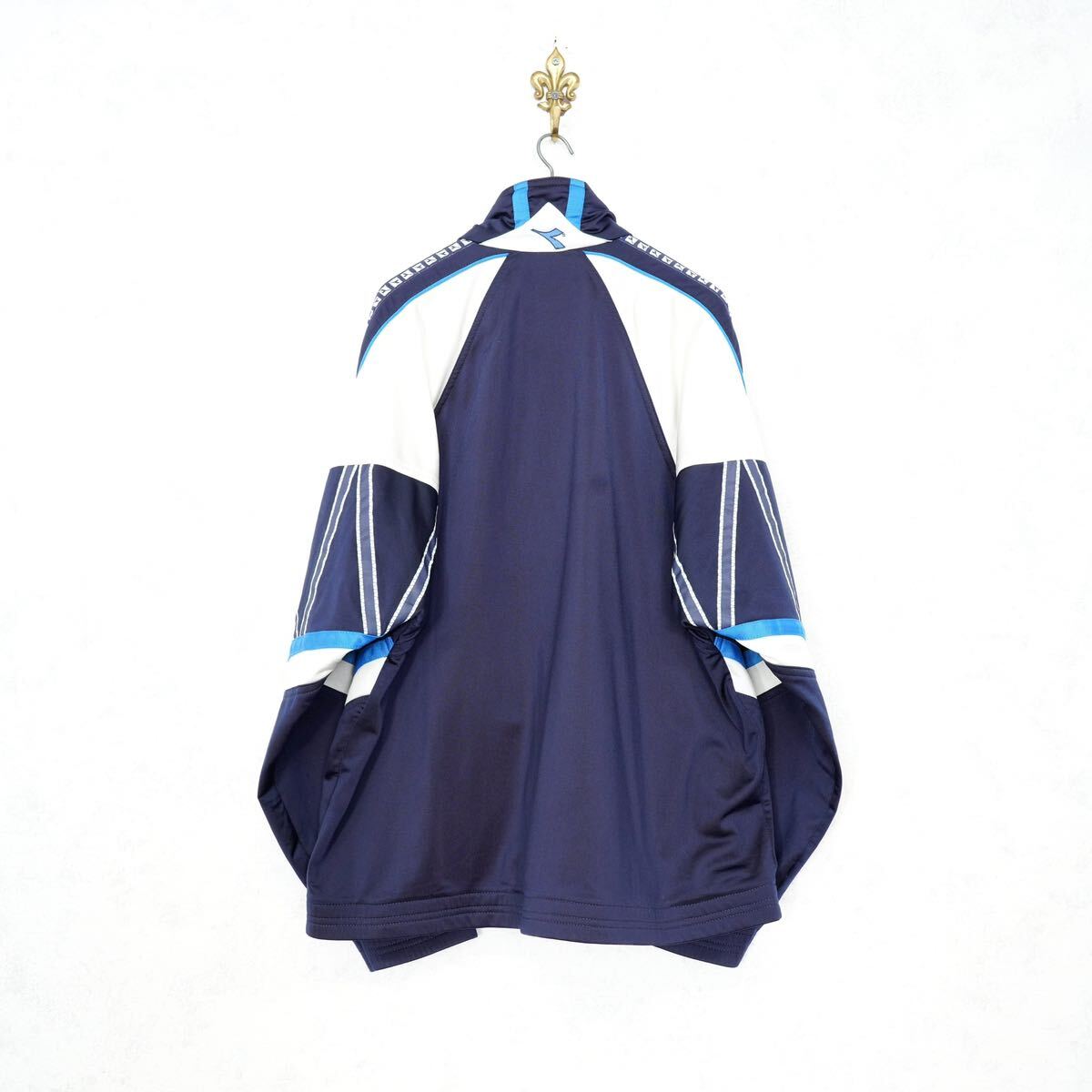 EU VINTAGE diadora LOGO DESIGN TRACK JACKET/ヨーロッパ古着 EU VINTAGE diadora LOGO DESIGN TRACK JACKET/ヨーロッパ古着