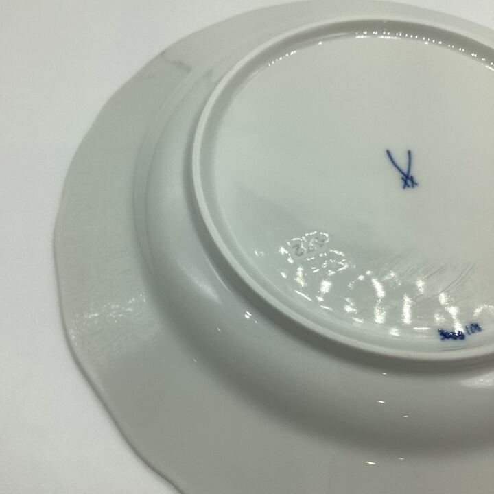 [23423]Meissen* Meissen голубой oni on plate диаметр : примерно 20cm 472 европейская посуда посуда 6 пункт суммировать коробка есть б/у товар 2 следующий Ryuutsu товар 