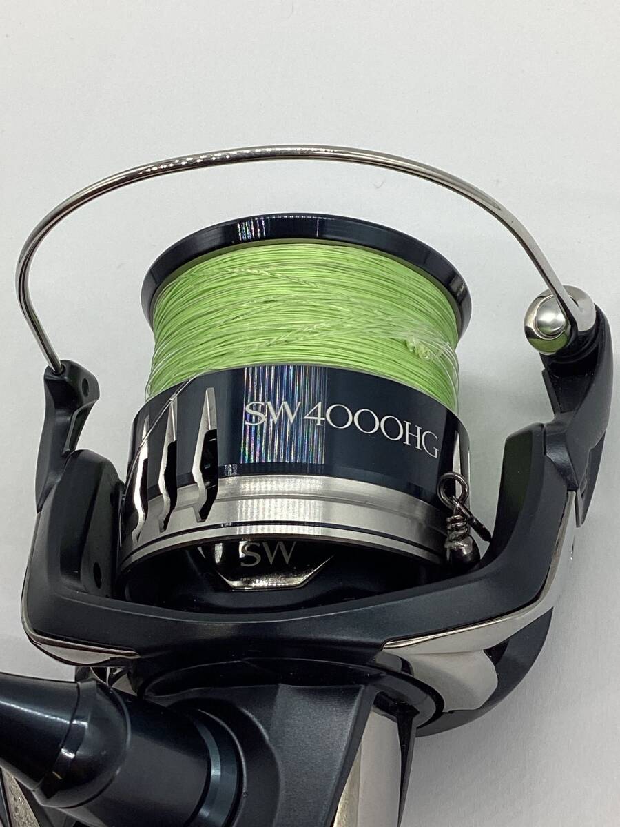 【23499】SHIMANO シマノ STRADIC ストラディック SW4000HG スピニングリール 二次流通品_画像8