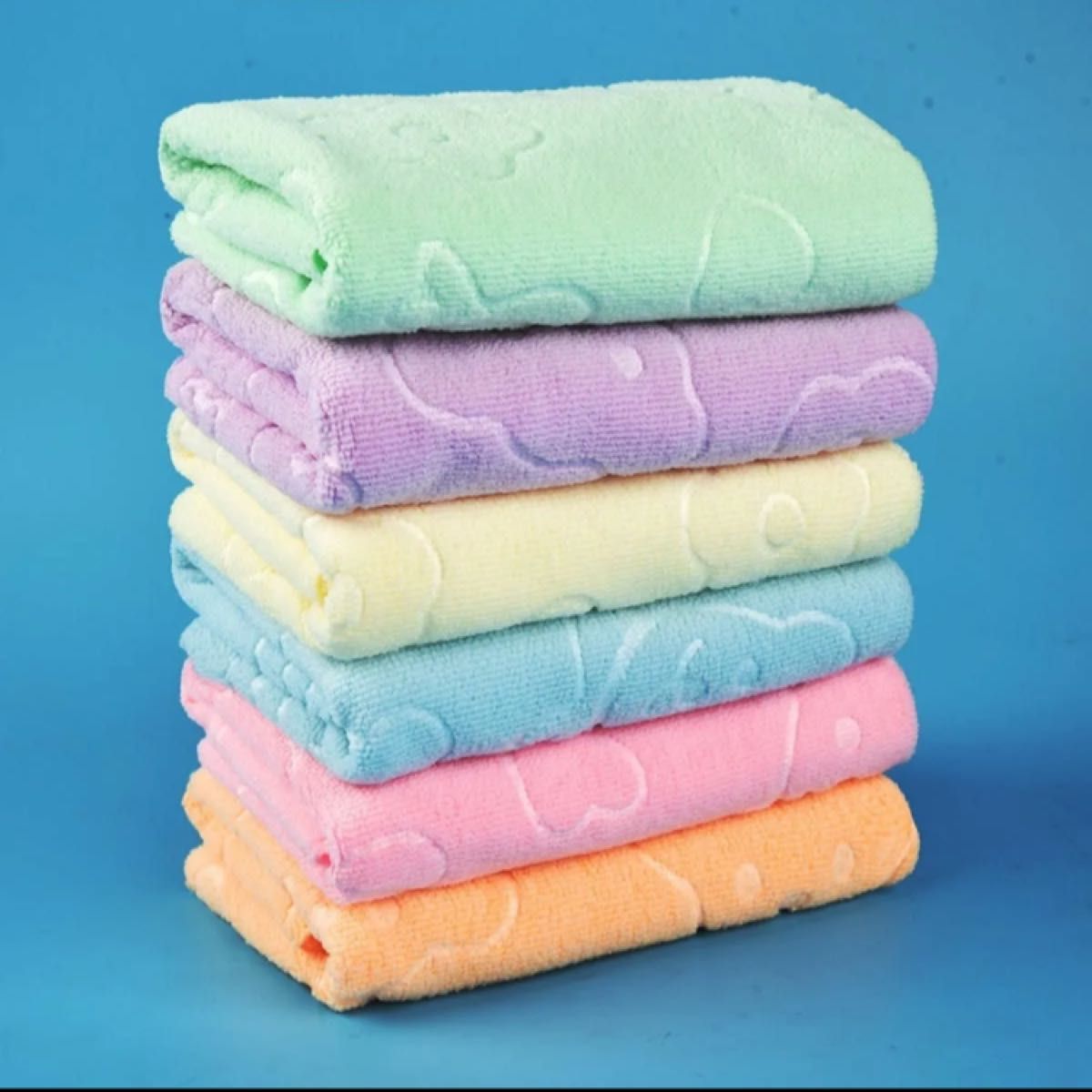 フェイスタオル 10枚 タオル 新品 タオルセット まとめ売り マイクロファイバー 布巾 雑巾