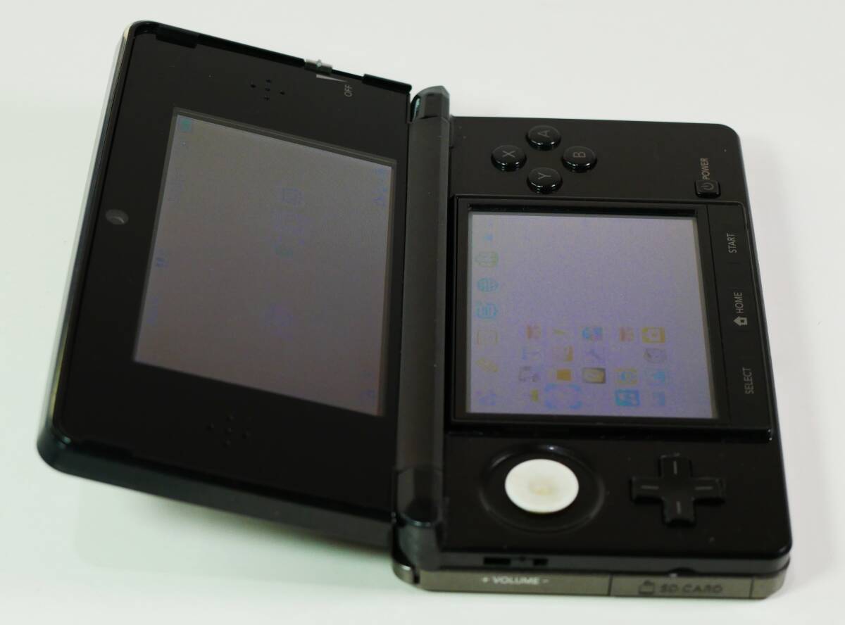 動作良好　ニンテンドー3ds 本体　ブラック　Nintendo 3DS　_画像4