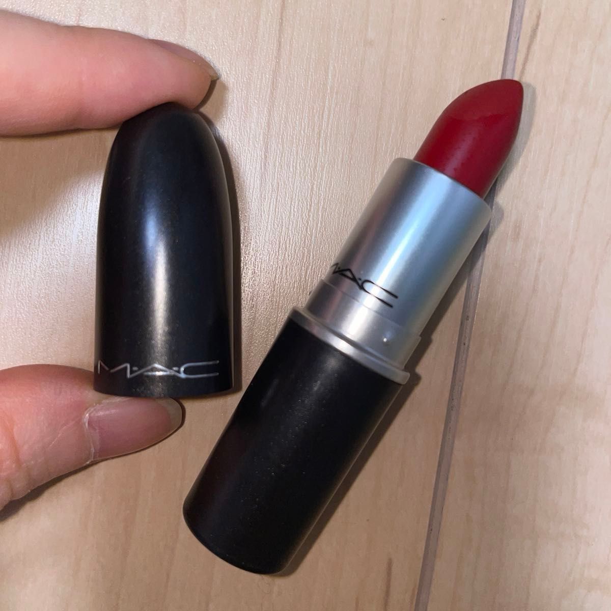 口紅 マック MAC リップスティック　ロシアン　レッド