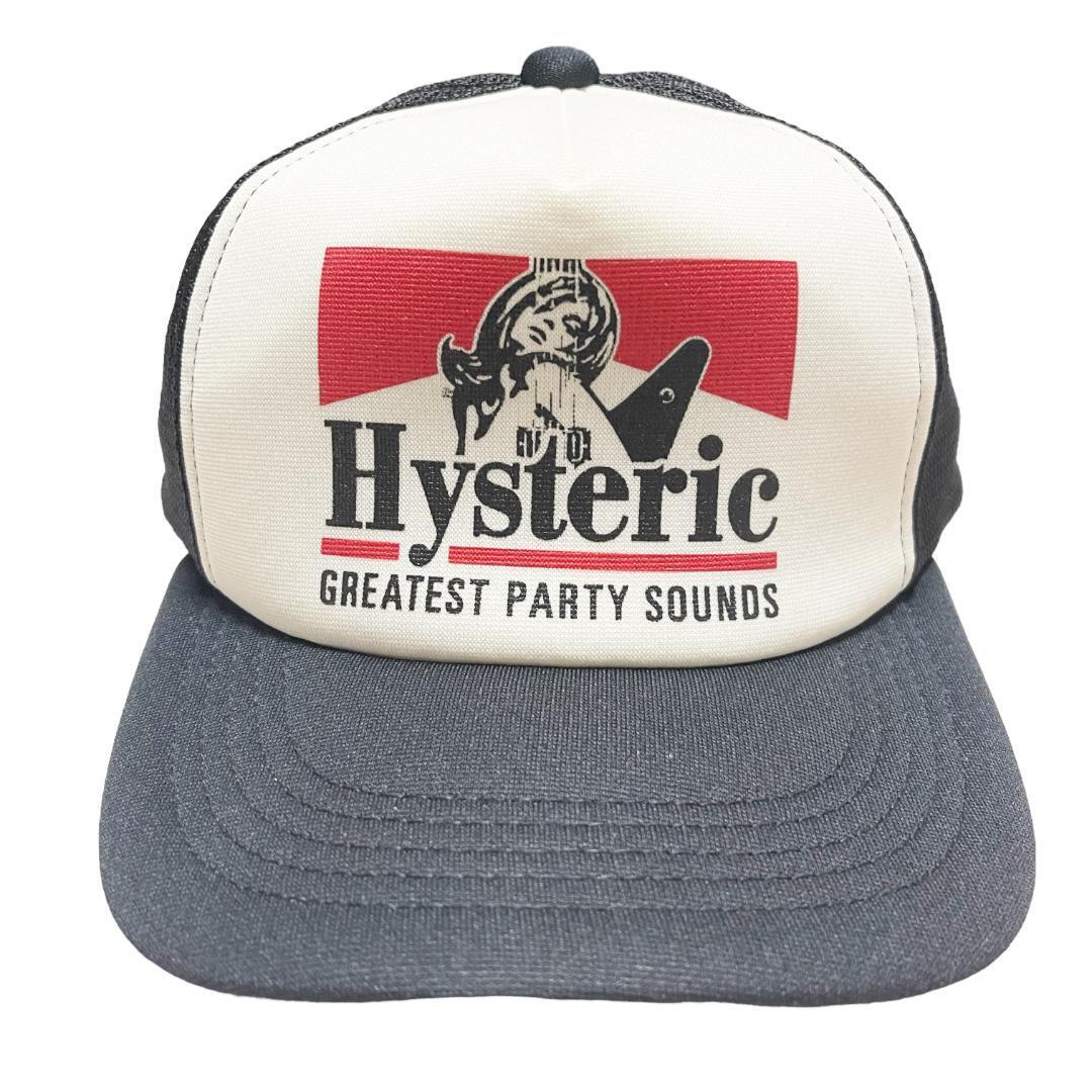 【新品】Hysteric Glamour ヒステリックグラマー キャップ ブラック ホワイト 黒 白 メッシュキャップ ヒスガール / マルボロ_画像2