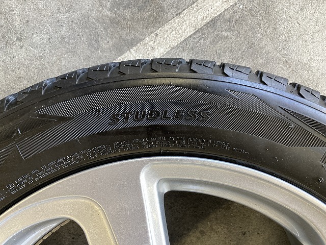 ★売切★デリカ BALMINUM バルミナ 225/55R18 社外ホイール 4本セット ブリヂストン ブリザック スタッドレス １８インチ 【】の画像7