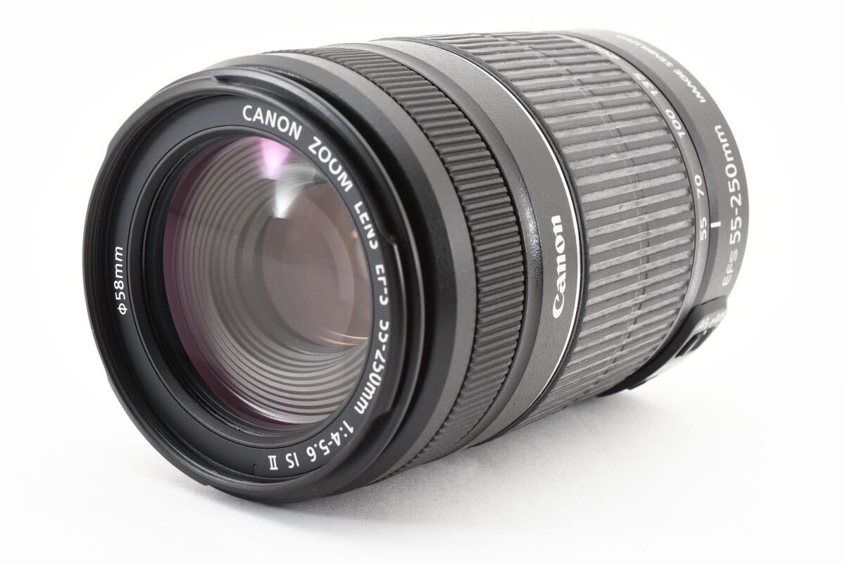 ★良品★ キャノン Canon EF-S 55-250mm F4-5.6 IS Ⅱ L523S1300_画像3