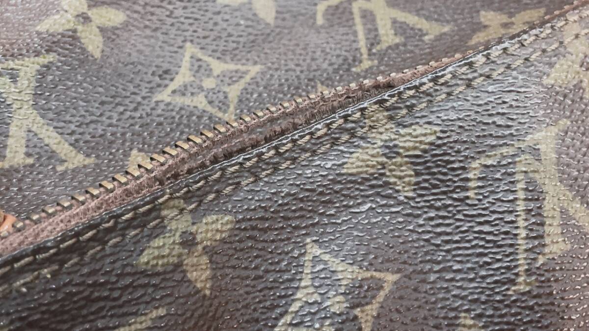 ヴィンテージ！◆レトロ◆30ｃｍ◆LOUIS VUITTON ルイ ヴィトン◆パピヨン◆モノグラム◆M51366◆ハンドバッグ◆ECLAIR社ファスナ_画像2