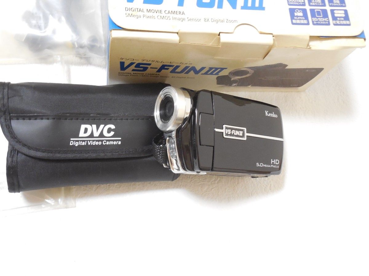 ビデオカメラ VS-FUN III （ブラック）