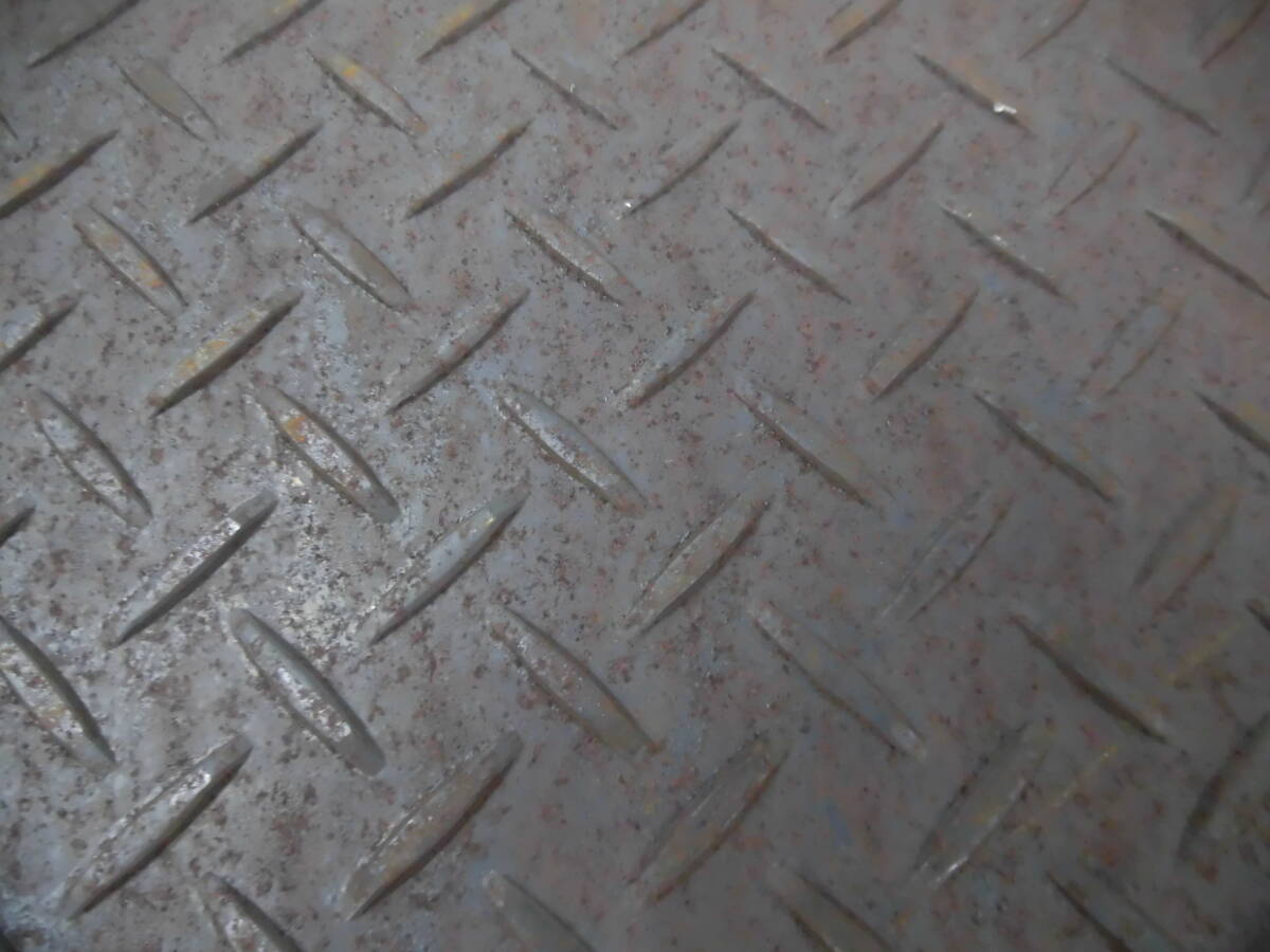 縞板　鉄板　板厚3.2mm　264mm x580 mm 1枚 切材　　切板　溶接材　側溝蓋_画像5
