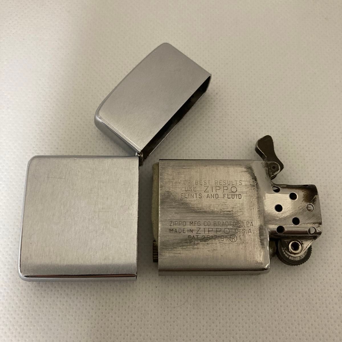 ZIPPO  #200 無地　中古品　箱無し　1961年製