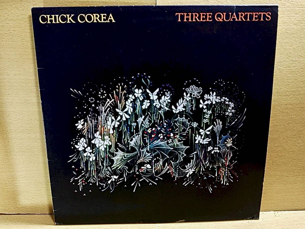 CHICK COREAチック・コリア/Three Quartets/LP/SteveGaddMichaelBrecker_画像1