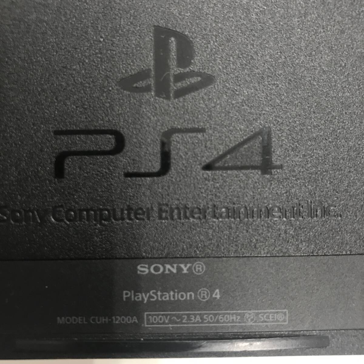 【1円～】Playstation4 PS4本体 CUH-１２００A ５００ＧＢ ブラック ※動作確認済み 【中古品】 の画像5