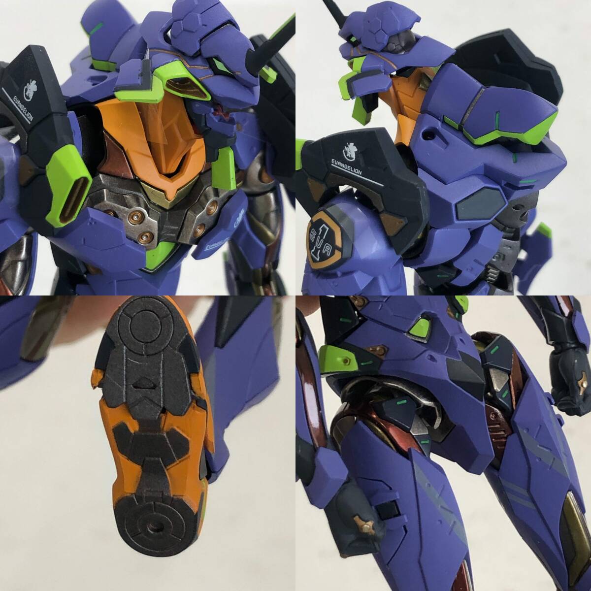 METALBUILD メタルビルド EVA-01 TEST TYPE エヴァンゲリオン初号機 可動フィギュア 魂ネイションズ ※開封済み【中古品】の画像6