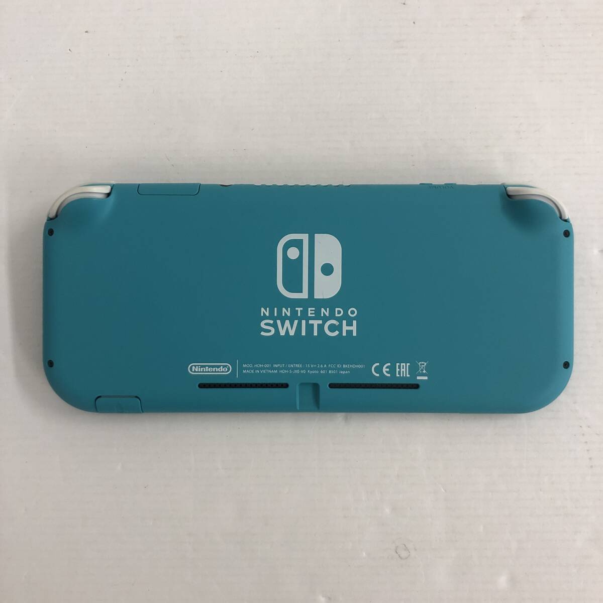 【1円～】Nintendo Switch Lite ニンテンドー スイッチライト ターコイズ 本体セット 箱あり 動作確認済み 現状品【中古品】_画像5