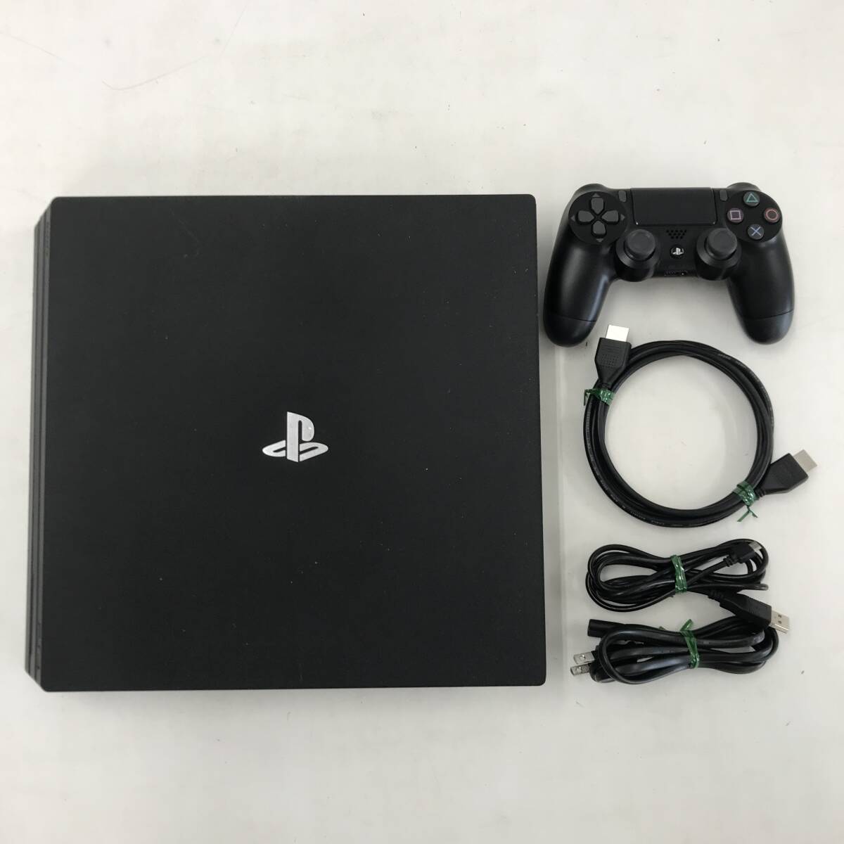 [1 jpy ~]SONY PS4 Pro PlayStation4 CUH-7200B B01 jet black 1TB body set operation verification ending * box none / lack of equipped [ secondhand goods ]