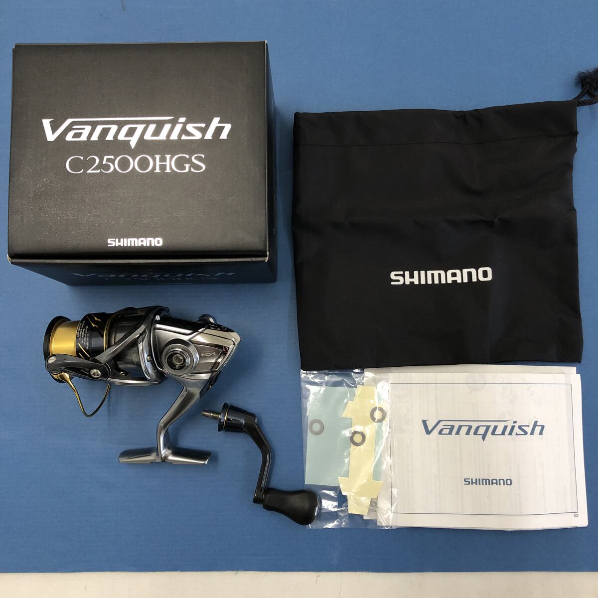 SHIMANO シマノ Vanquish ヴァンキッシュ C2500HGS スピニングリール リール 釣り具 箱付き 【中古品】_画像1