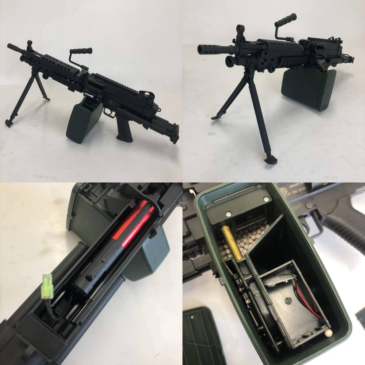 [1 jpy ~] Junk military toy gun set sale electric gun air gun gas gun etc. * operation not yet verification / parts taking ..[ junk ]
