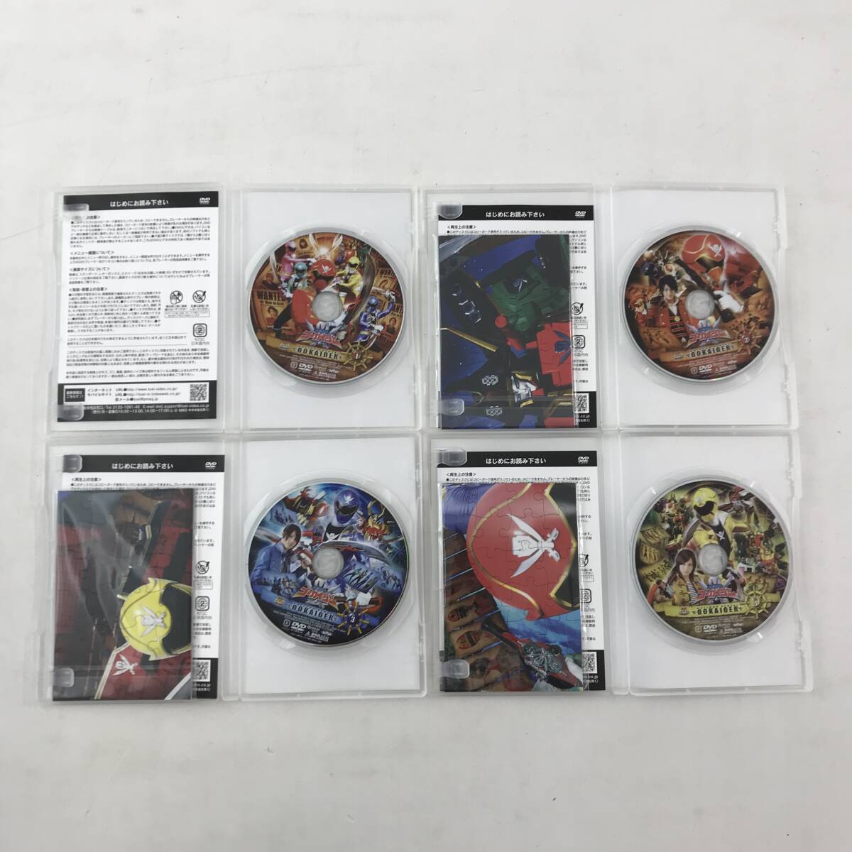 海賊戦隊ゴーカイジャー DVD-BOX 全12巻セット【中古品】_画像5