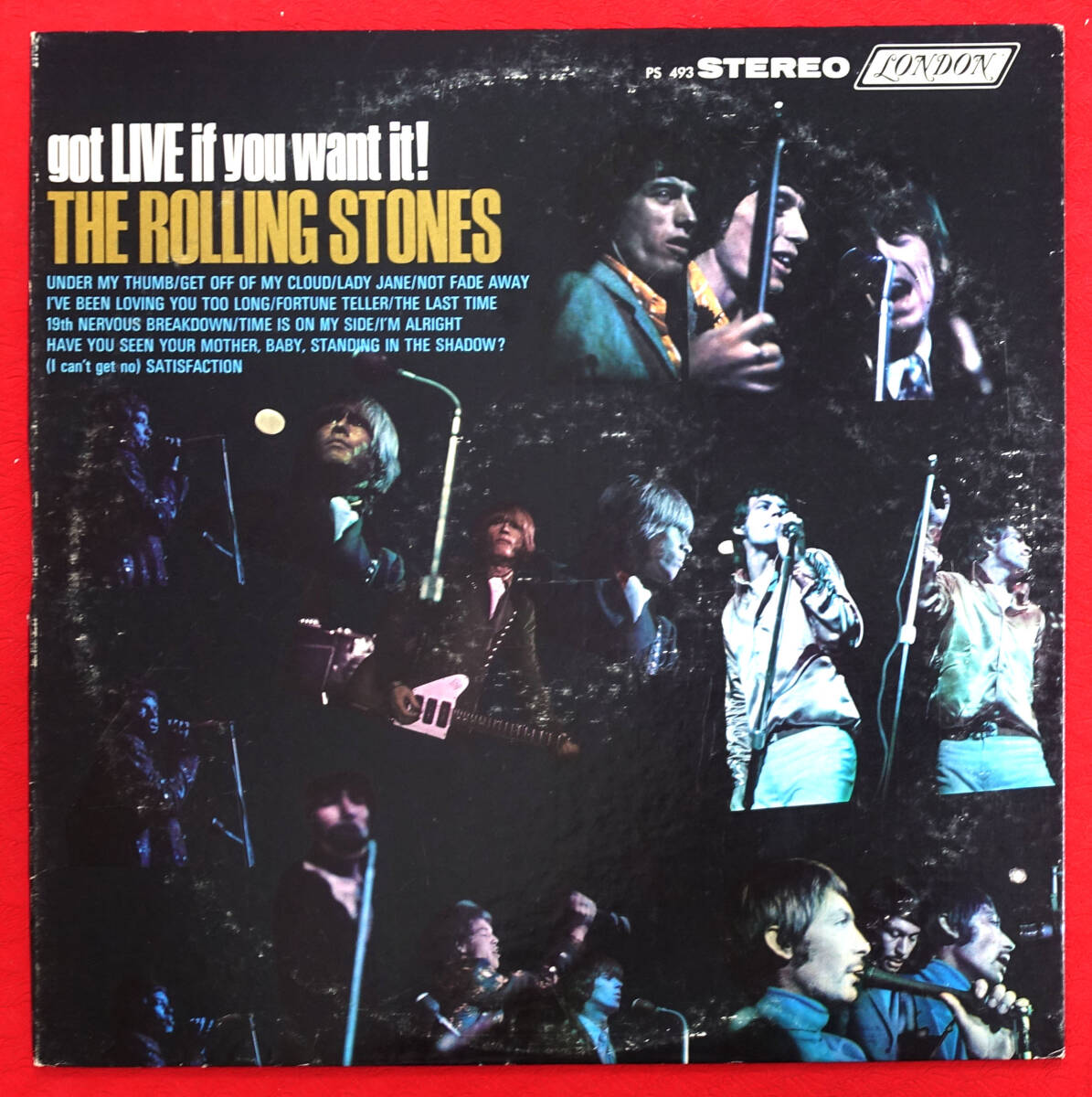 極美盤! US LONDON PS 493 オリジナル got LIVE if you want it / The Rolling Stones の画像1