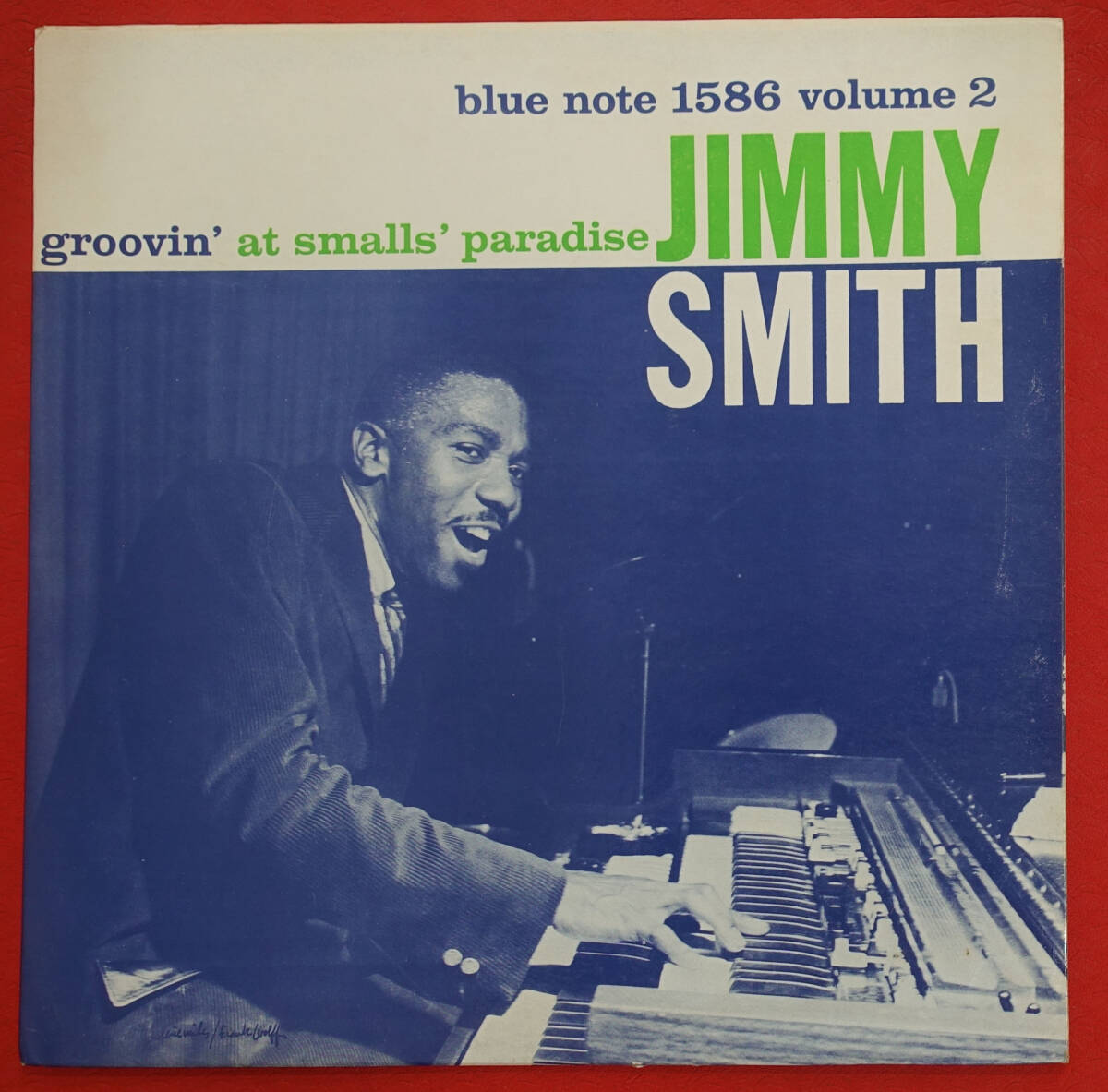 極上品! US BLUE NOTE BLP 1586 Groovin at Smalls Paradise / Jimmy Smith 63rd/DG/RVG/EARの画像1