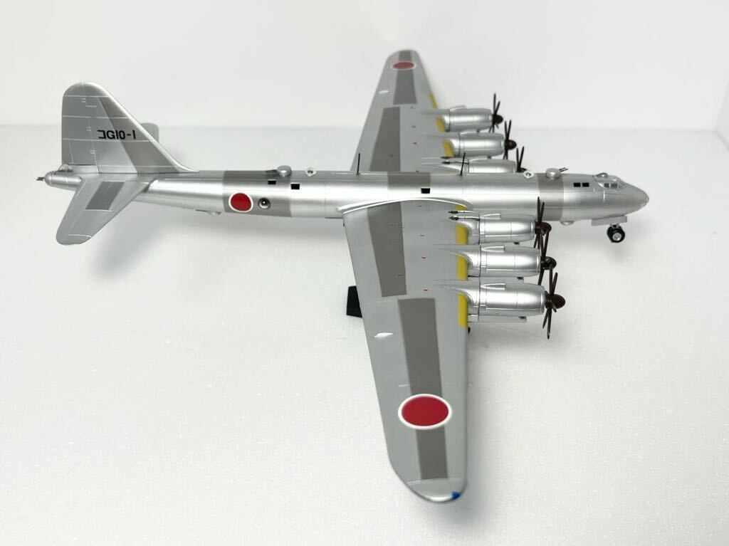  FUJIMI 1/144 世界の超大型機シリーズ 帝国日本海軍 超重爆撃機 富嶽 コG10-1 銀色 塗装済半完成品 フジミ模型 ジャンクの画像5