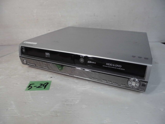 5-29♀Panasonic/パナソニック VHS一体型レコーダー DMR-EX250V 06年製♀の画像2
