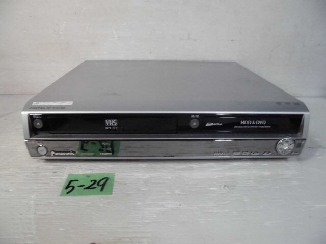 5-29♀Panasonic/パナソニック VHS一体型レコーダー DMR-EX250V 06年製♀の画像1