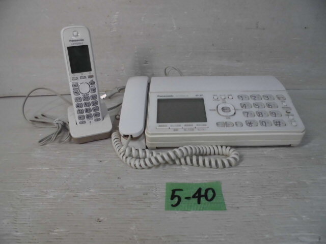 5-40 0*Panasonic/ Panasonic ..... personal faks telephone machine KX-PD502DL 0*