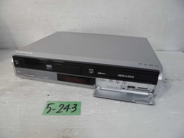 5-243♀Panasonic/パナソニック VHS一体型レコーダー DMR-XP20V 06年製♀_画像3