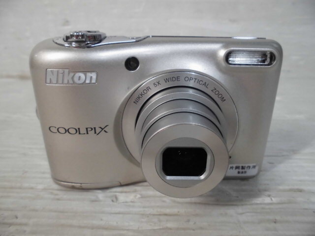5-284♀Nikon/ニコン コンパクトデジタルカメラ/デジカメ COOLPIX L30 電池式♀_画像2