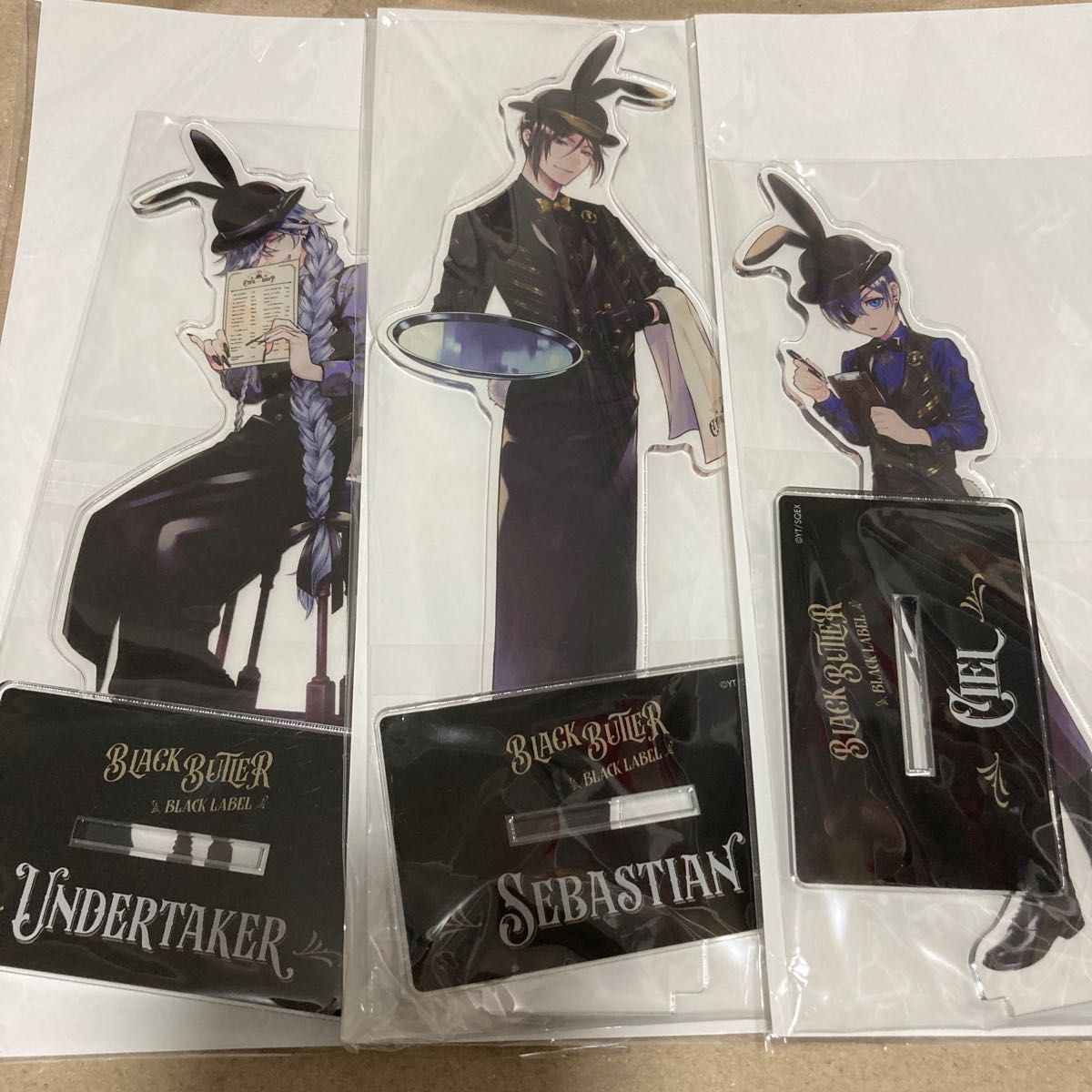黒執事 カフェ アクリルスタンド セバスチャン シエル 葬儀屋 黒執事 カフェ アクリルスタンド セバスチャン シエル 葬儀屋