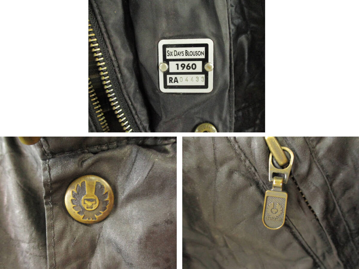 Belstaff●ベルスタッフ＜BLACK PRINCE ライダースジャケット ジャケット＞●M223c_画像9