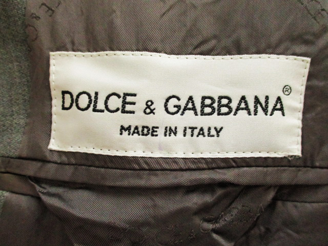 ドルチェ＆ガッバーナ DOLCE&GABBANA イタリア製＜３B・ヴィンテージ・ジャケット＞●M2018y_画像9