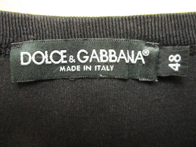ドルチェ＆ガッバーナ DOLCE&GABBANA イタリア製＜VネックＴシャツ＞●M2218y_画像6