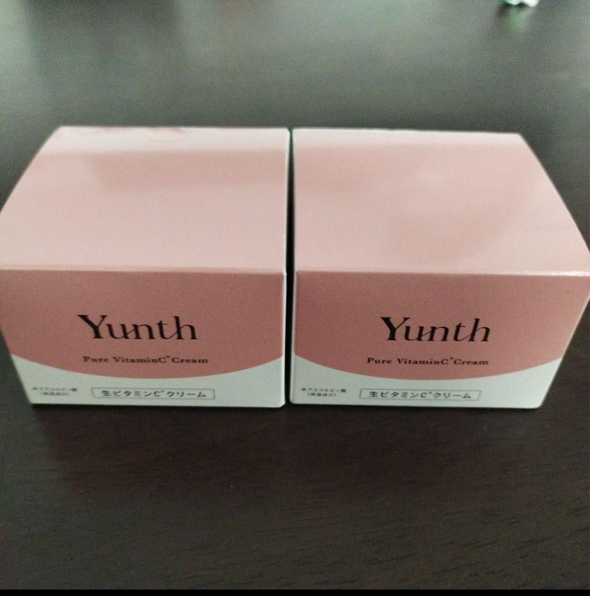 お値下げました！Yunth ユンス生ビタミンC モイストクリーム　PVC 30g 　2個セット