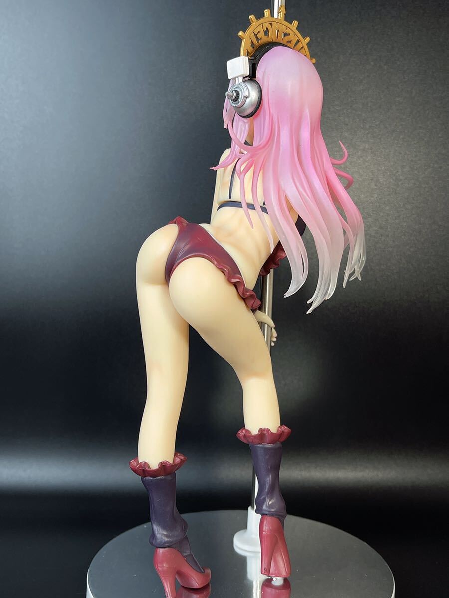 すーぱーそに子 リペイント【キャストオフ】フィギュア -SUPER SONICO THE ANIMATION- 高24cm（すーぱーぽちゃ子）1/6_画像3