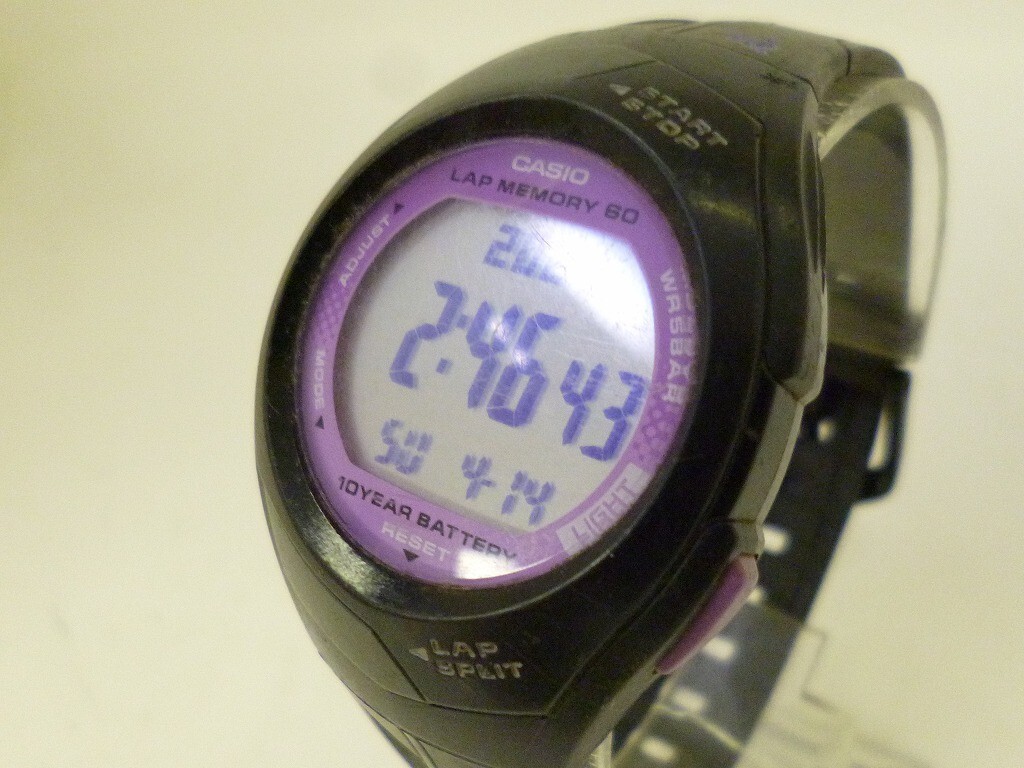 Z828-N40-17◎ CASIO カシオ STR-300 腕時計 メンズ クオーツ 現状品①◎_画像1