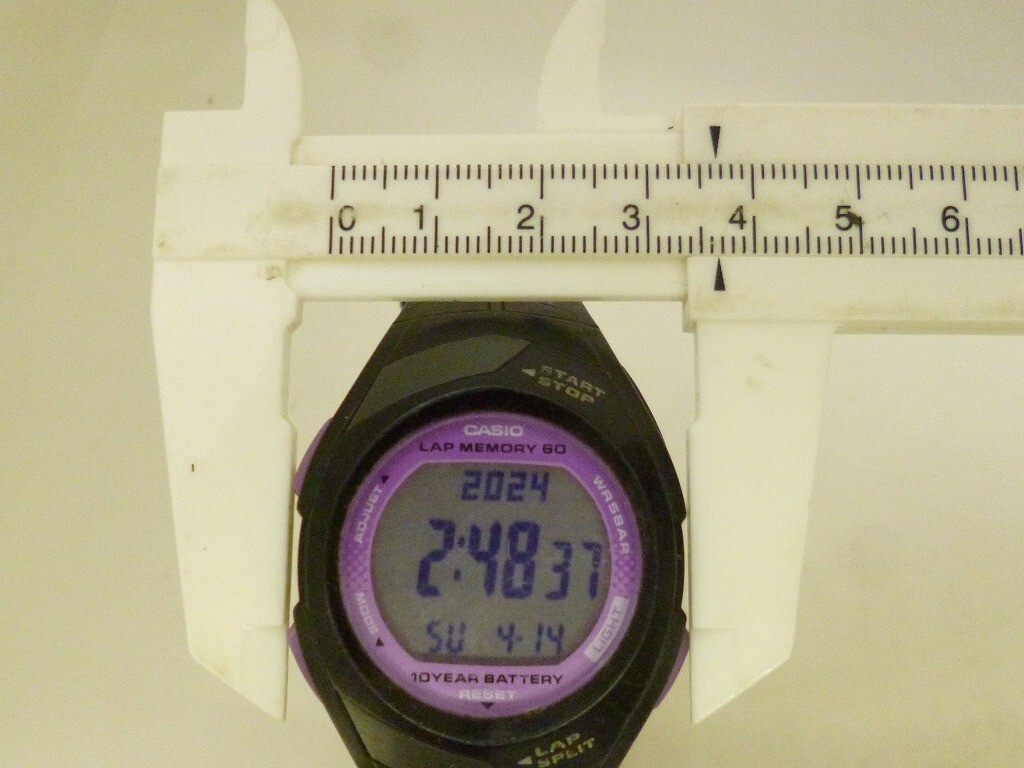 Z828-N40-17◎ CASIO カシオ STR-300 腕時計 メンズ クオーツ 現状品①◎_画像7