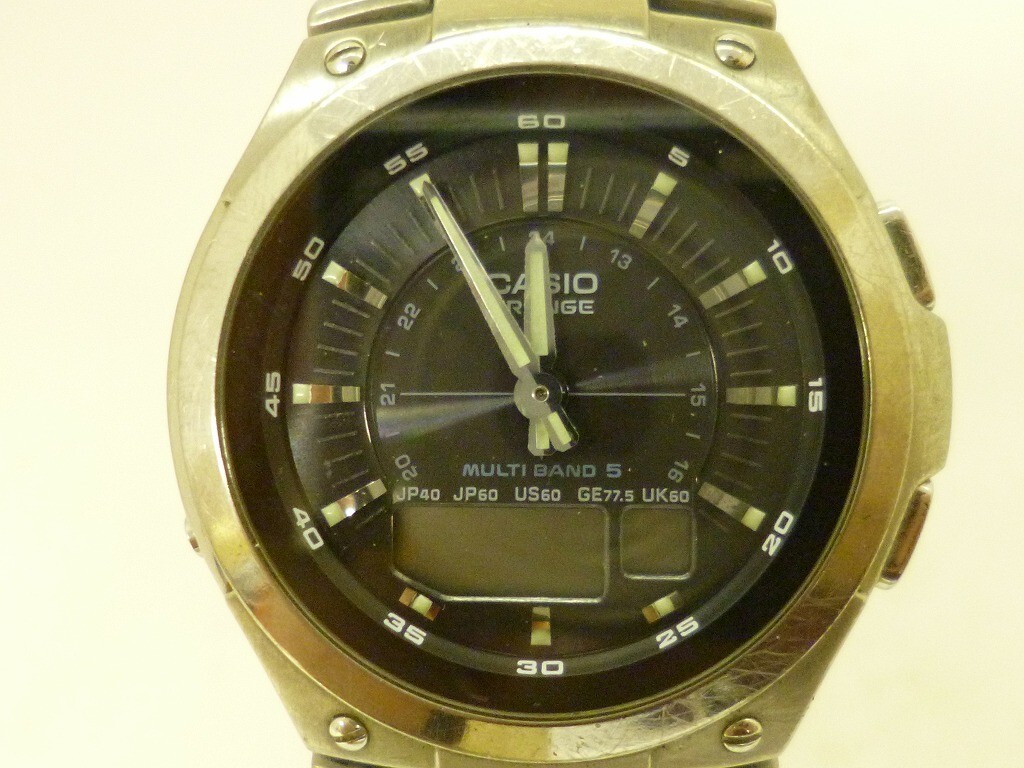 Z822-N29-3073◎ CASIO カシオ IRW-M10T チタン アナデジ 腕時計 メンズ クオーツ 現状品①の画像1