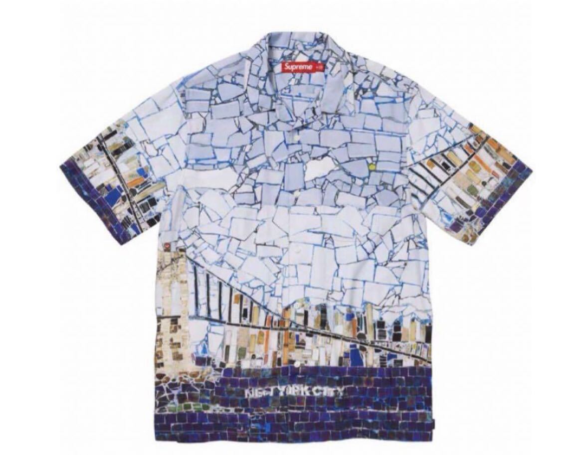 Supreme Mosaic S/S Shirt Multicolor Lサイズ　シュプリーム シャツ_画像1