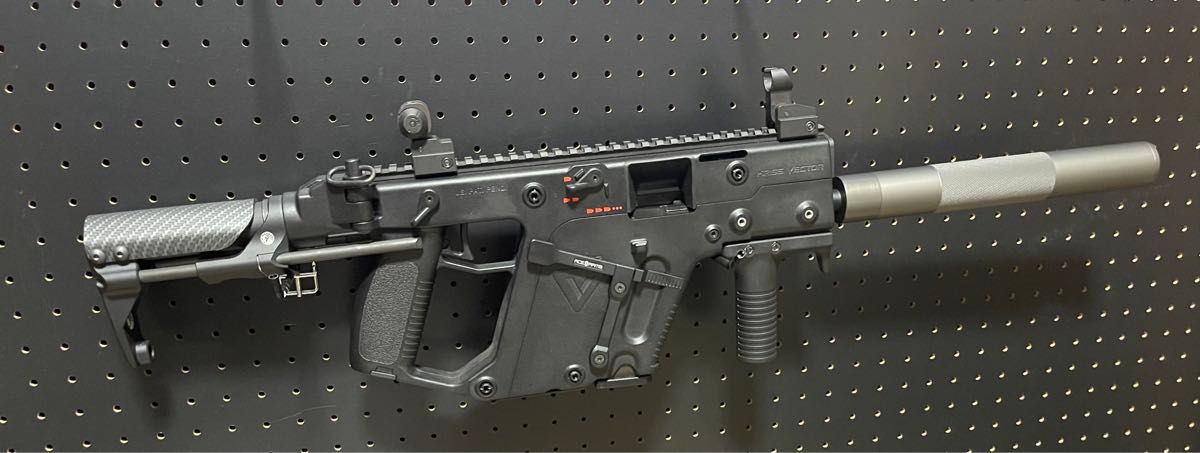 【中古】KWA KSC KRISS VECTOR クリスベクター ガスブロ カスタム