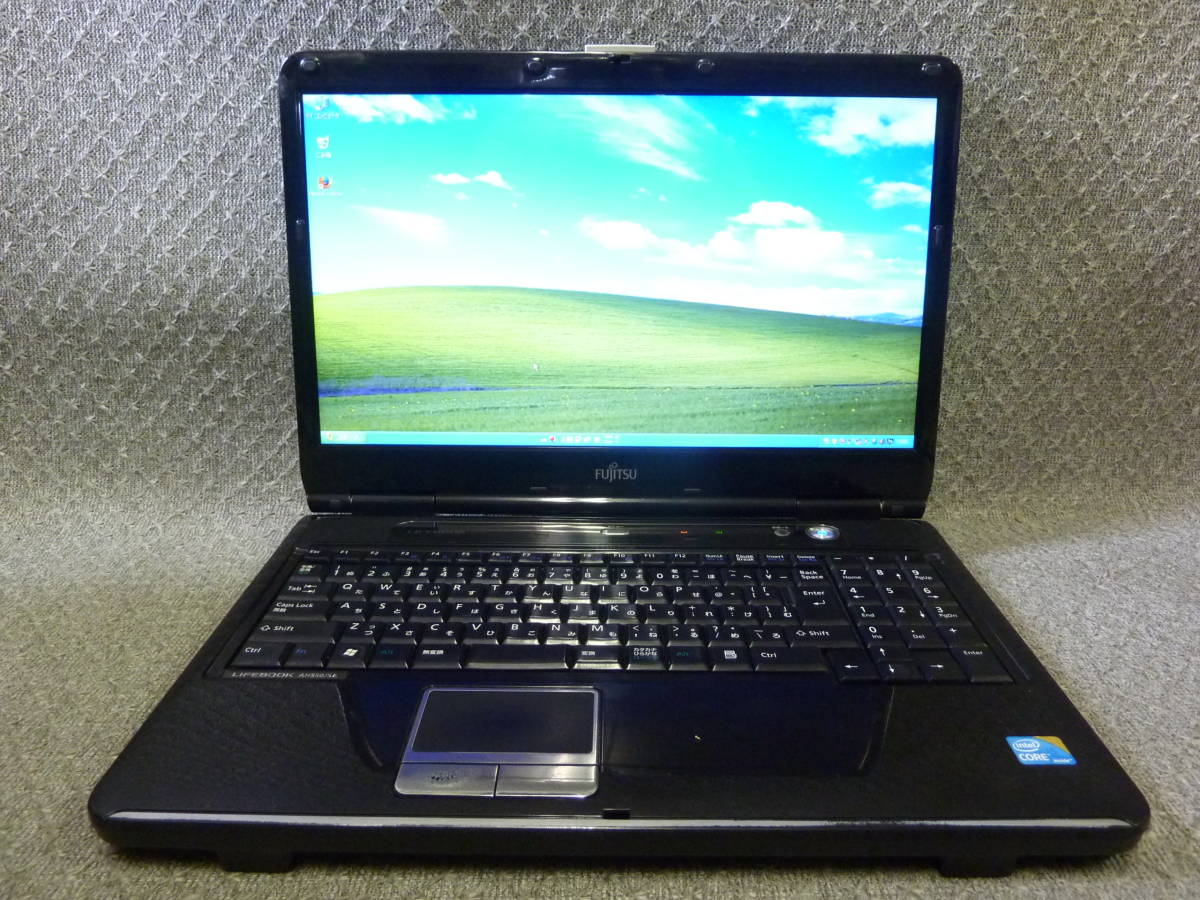 Windows XP,Vista,7 OS選択可 富士通 LIFEBOOK AH550/5A Core i5-450M/メモリ4GB/320GB/マルチ/無線/便利なソフト/リカバリ作成/2090_画像1