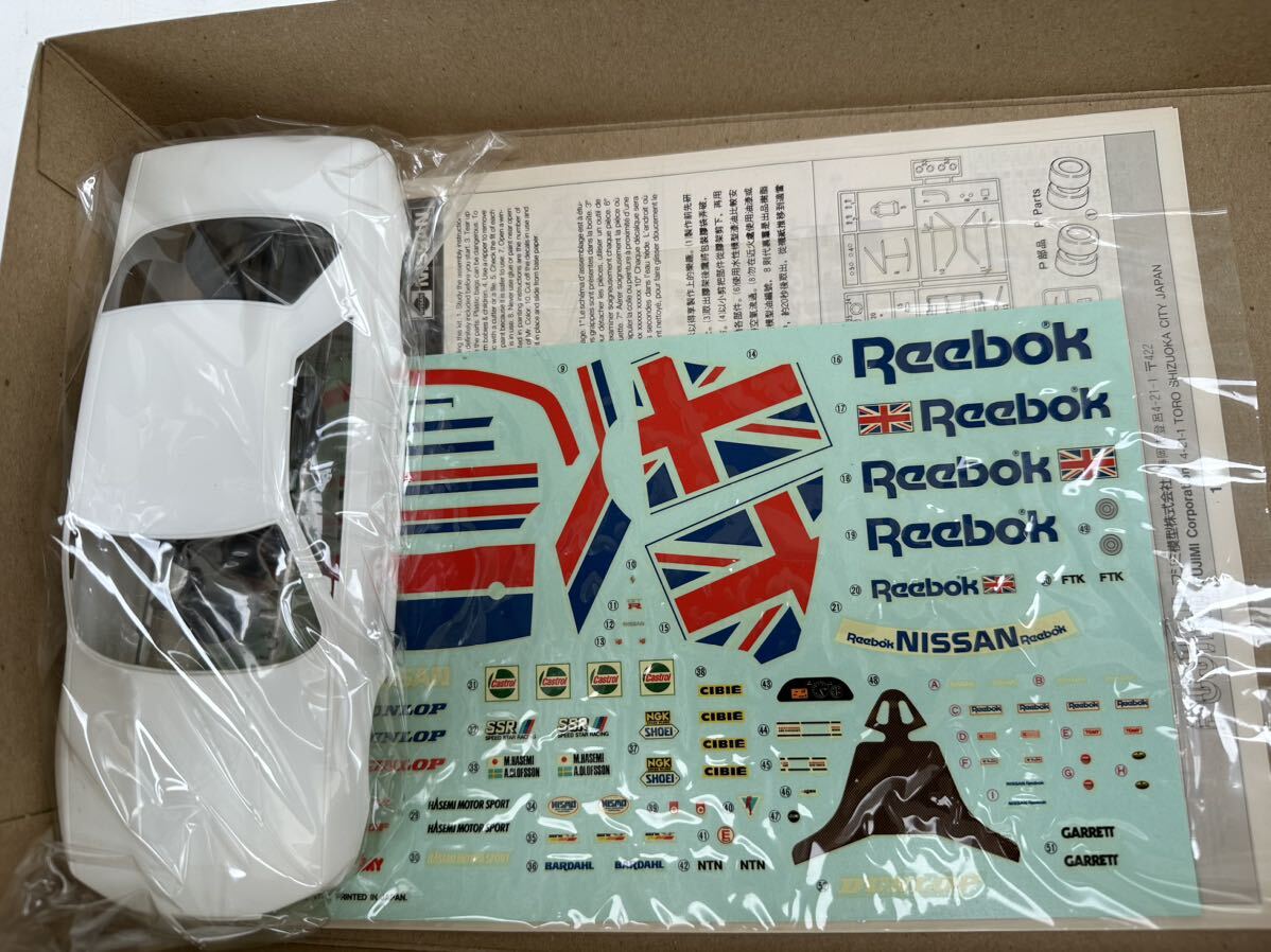 【未組立】プラモデル スカイライン GT-R Reebok group A racing car version（管理No.49）_画像3