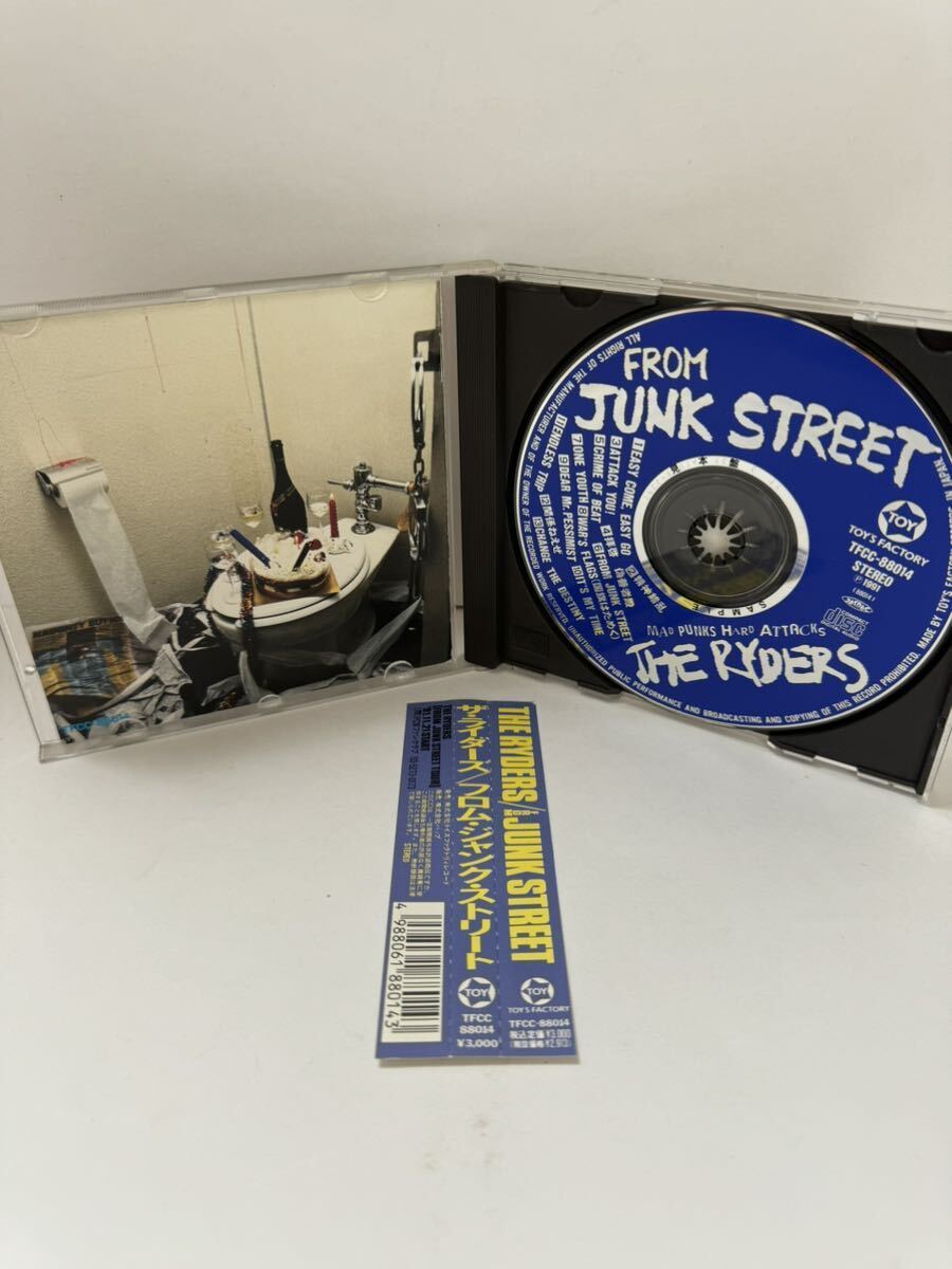 【見本品】CD / THE RYDERS / FROM JUNK STREET / TFCC-88014（管理No.3）_画像3