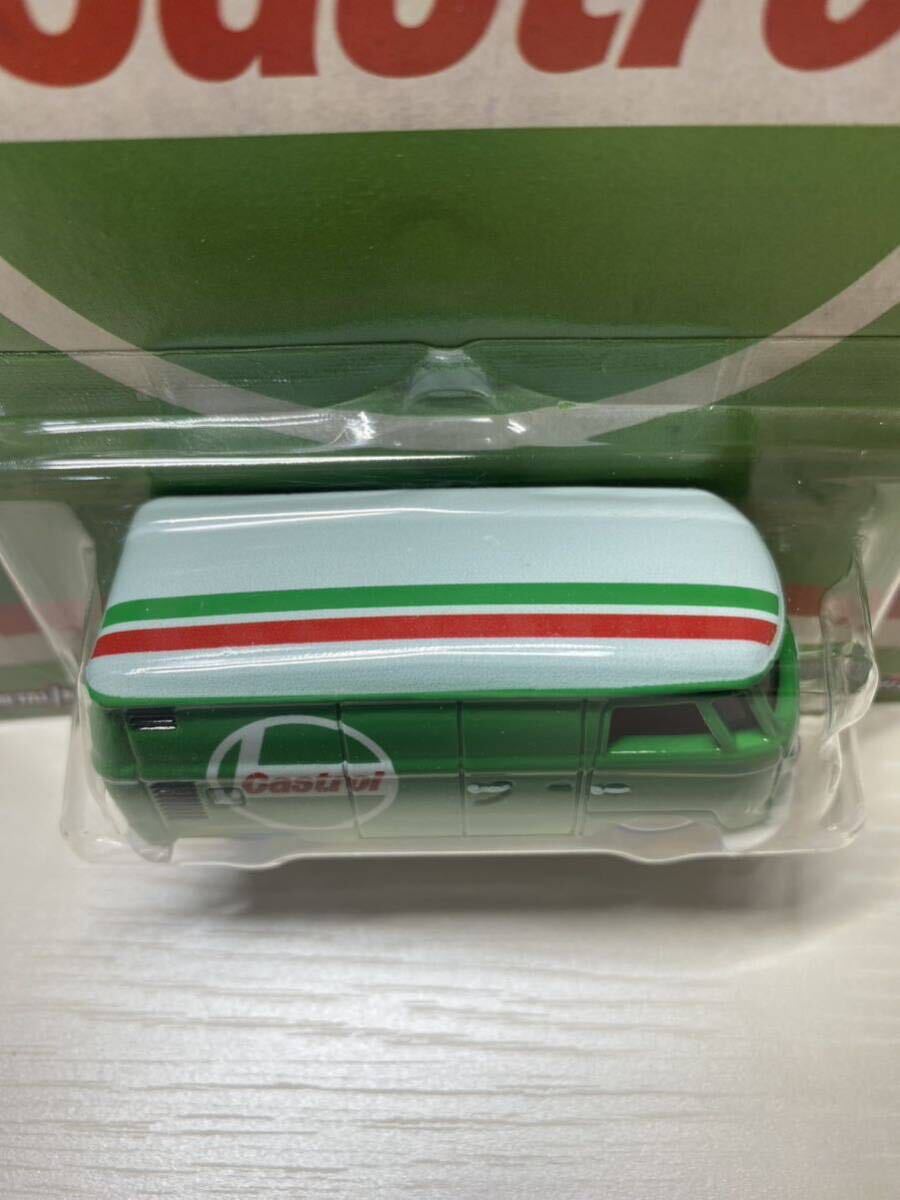 ホットウィール プレミアム CASTROL VOLKSWAGEN T1 PANEL BUS / フォルクスワーゲン パネルバス / カストロール_画像4