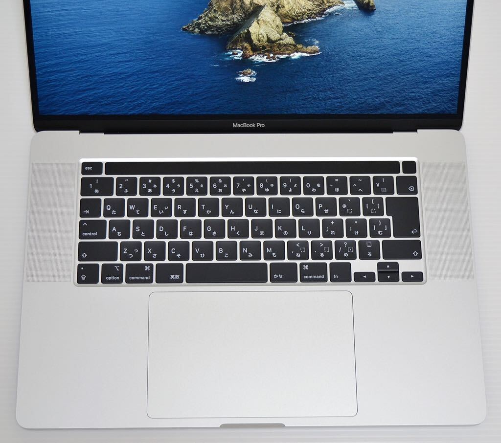 MacBook Pro 16-inch 2019 Core i9(2.4GHz8コア)64GB/SSD1TB/シルバー/新品バッテリー 美品