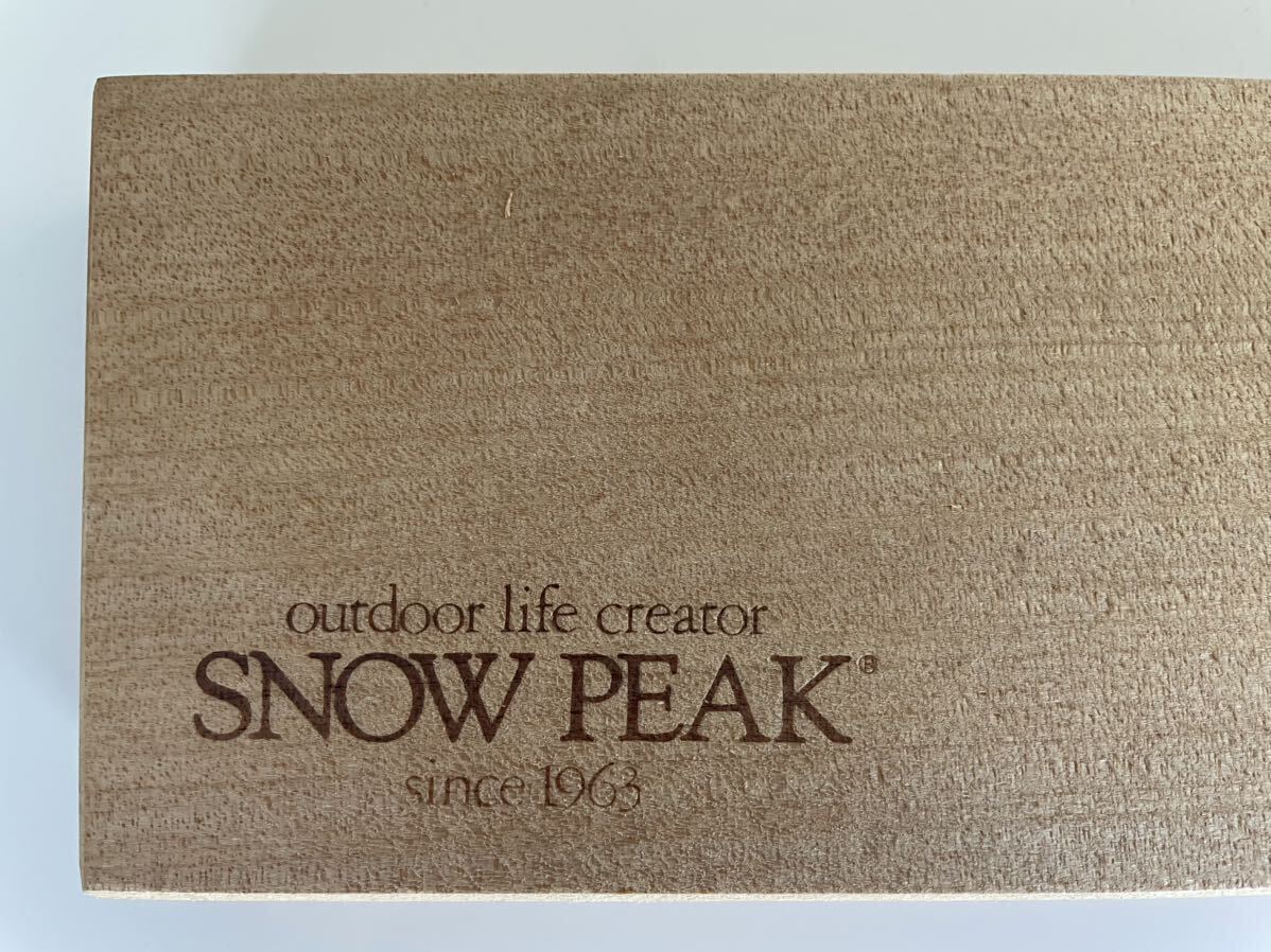 SNOWPEAK スノーピーク 包丁 まな板セット No.4 希少 旧ロゴ ヤマコウ_画像3