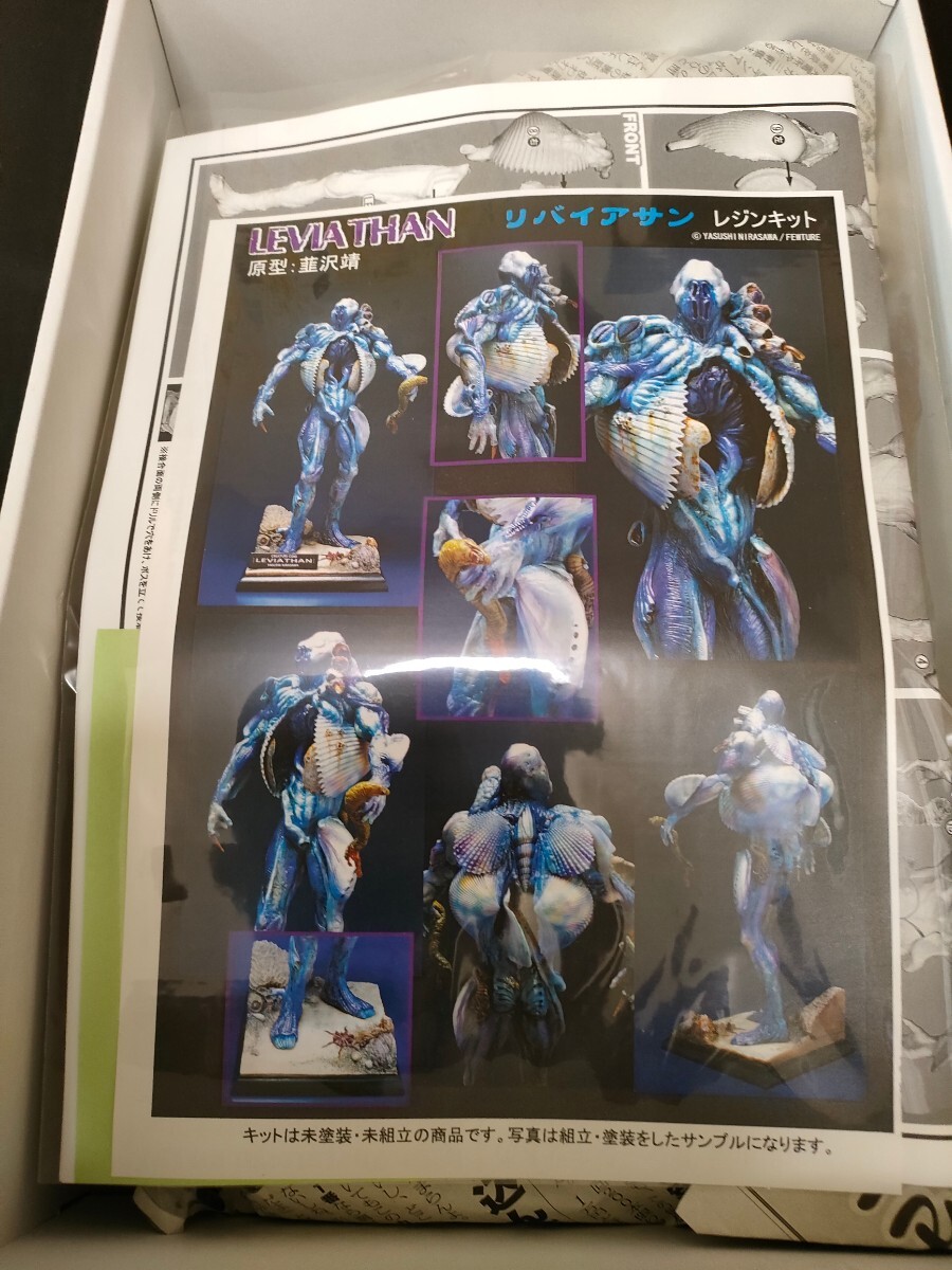 FEWTURE MODELS 韮沢靖 リバイアサン ガレージキット 正規品 未組立 ART STORM LEVIATHAN フューチャーモデルス 竹谷隆之_画像2