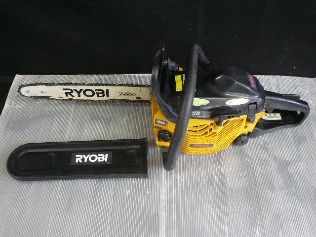 TLF-00072-03 RYOBI リョービ エンジンチェンソー チェーンソー ESK-3435 ※ジャンク品_画像1