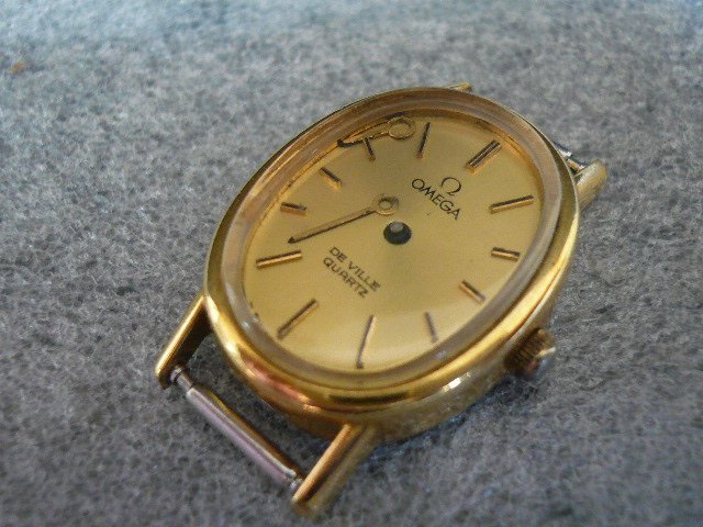 TSP-00332-03 腕時計 OMEGA オメガ DE VILLE クォーツ ※ジャンク品_画像1