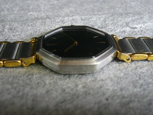 TSP-00336-03 腕時計 YSL Yves Saint Laurent イヴ・サンローラン クォーツ 2200-222377の画像7